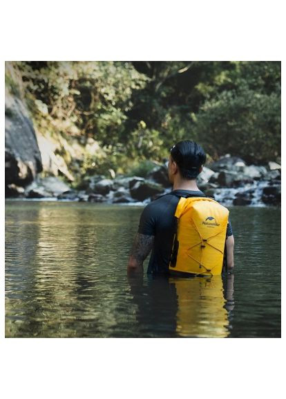 Рюкзак туристический водонепроницаемый NH21FSB04 40л бежевый (6927595788264) Naturehike водонепроникний NH21FSB04 40л бежевий (369879935)