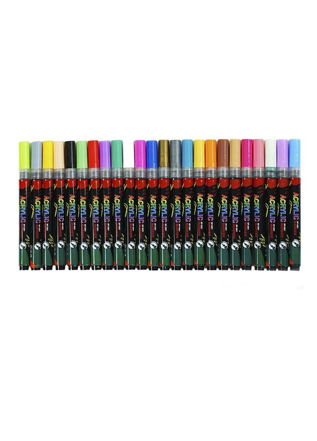 Акриловые маркеры цвет разноцветный ЦБ-00250455 No Brand (294913838)
