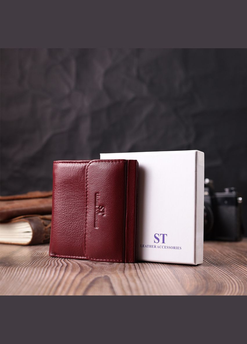 Небольшой женский кошелек с монетницей снаружи из натуральной кожи 22544 st leather (329148747)