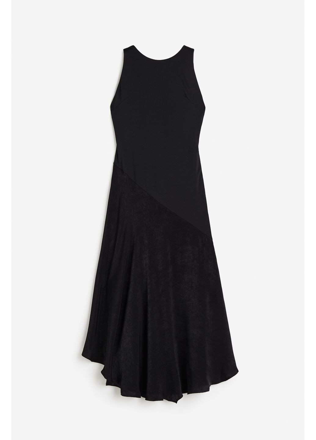 Черное повседневный платье H&M однотонное