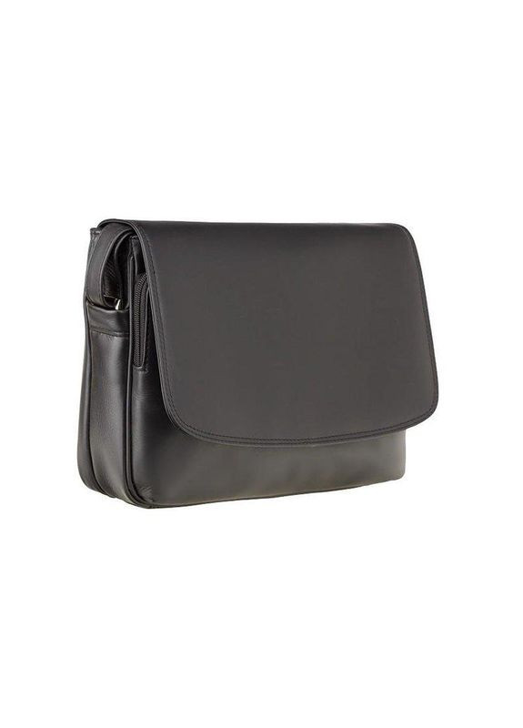 Женская кожаная сумка Claudia Black (3190 BLK) Visconti (322523203)