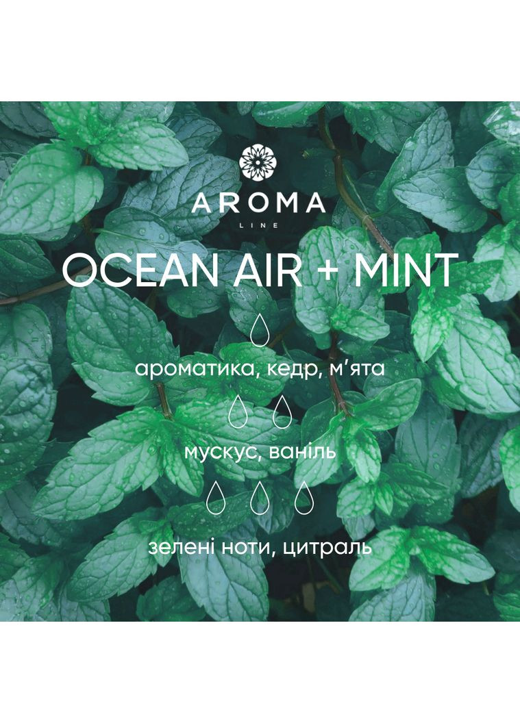 Аромат / Віддушка OCEAN AIR & MINT 1 кг - для аромадифузорів, мила та косметичних засобів Aroma line (337991201)