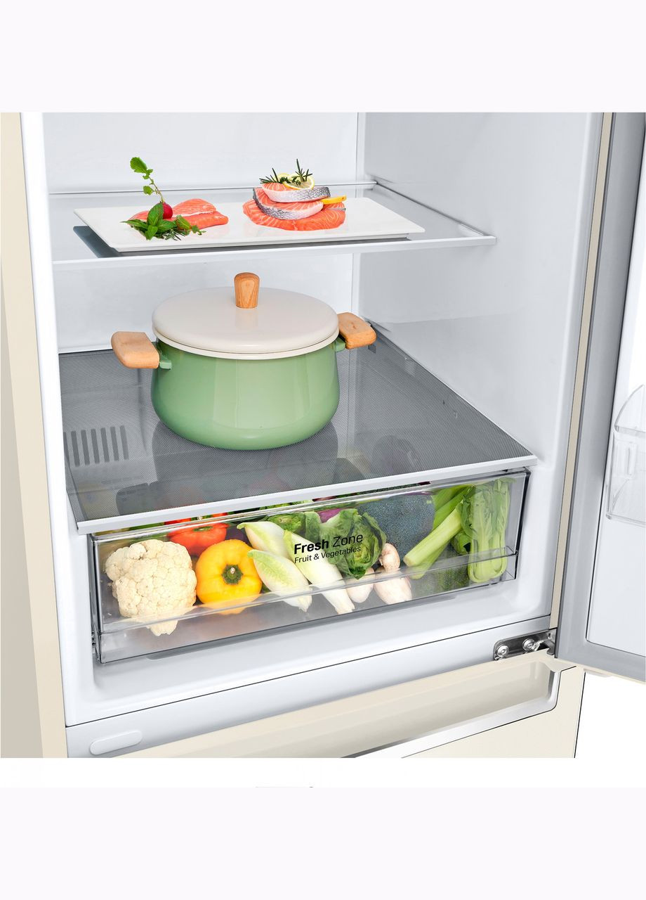 Двухкамерный холодильник GC-B459SECL двухкамерный LG