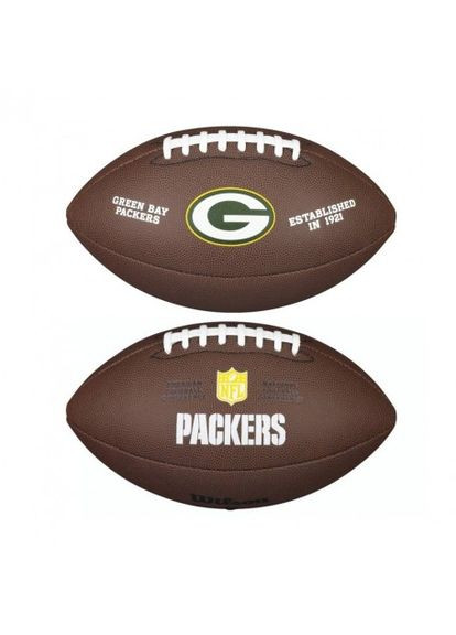 Мяч для американского футбола NFL Green Bay Packers (размер 5) Wilson (369142058)