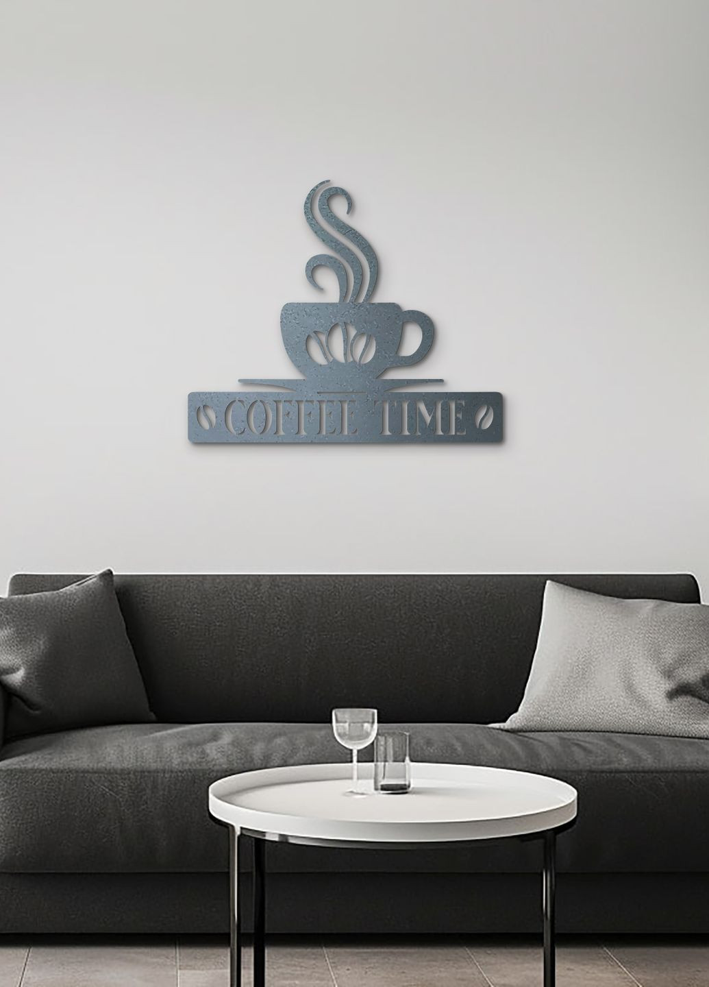 Сучасна картина на кухню, декоративне панно з дерева "Кава в зернах", оригінальний подарунок 30х38 см Woodyard (291842991)