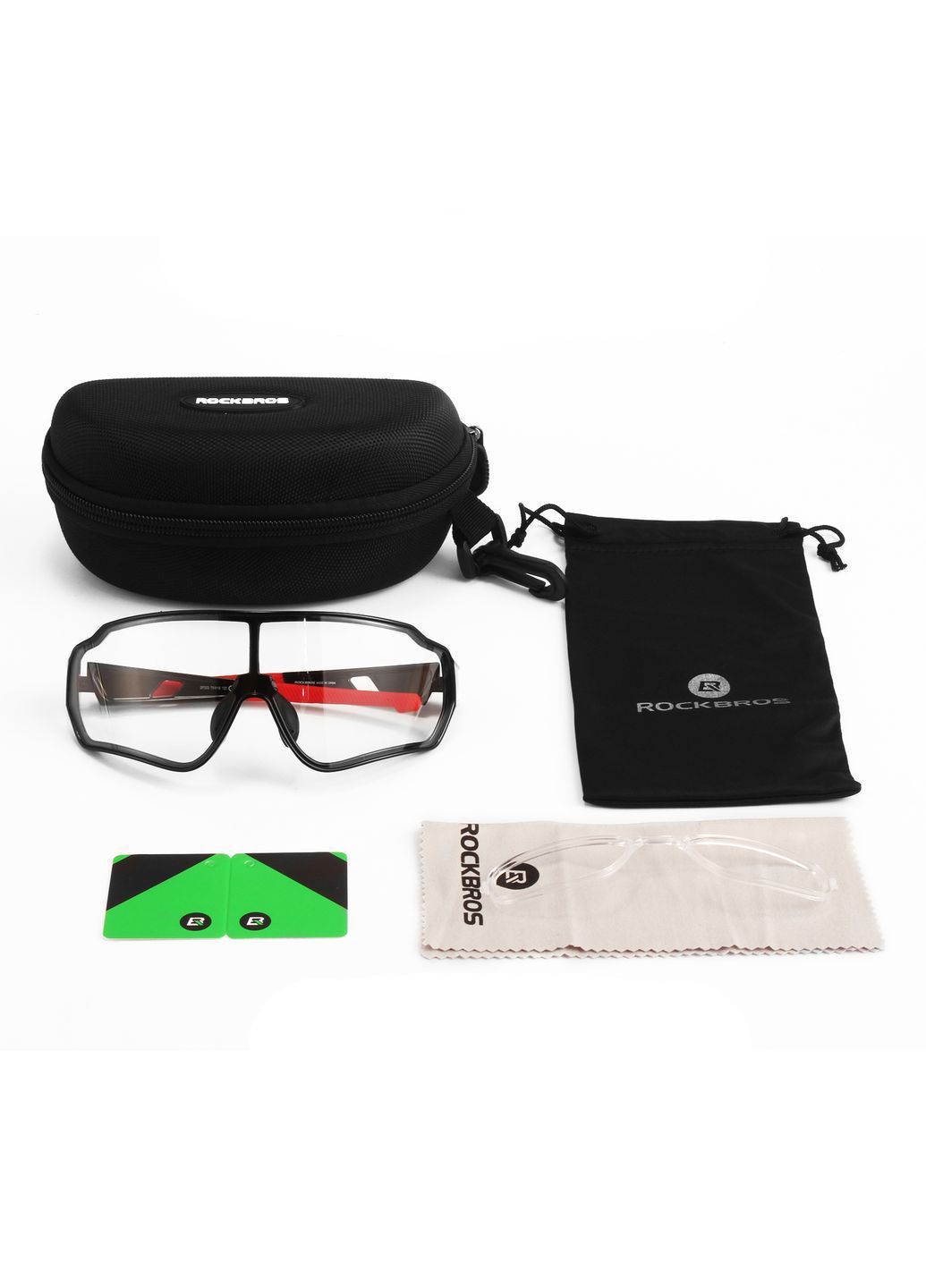 Защитные тактические солнцезащитные очки -10161 - фотохромная защитная линза с диоптриями Rockbros (280826733)