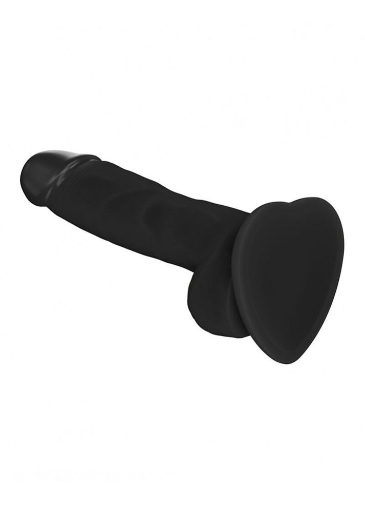 Реалистичный фаллоимитатор SOFT REALISTIC DILDO Black – Size S Strap-On-Me (297587167)