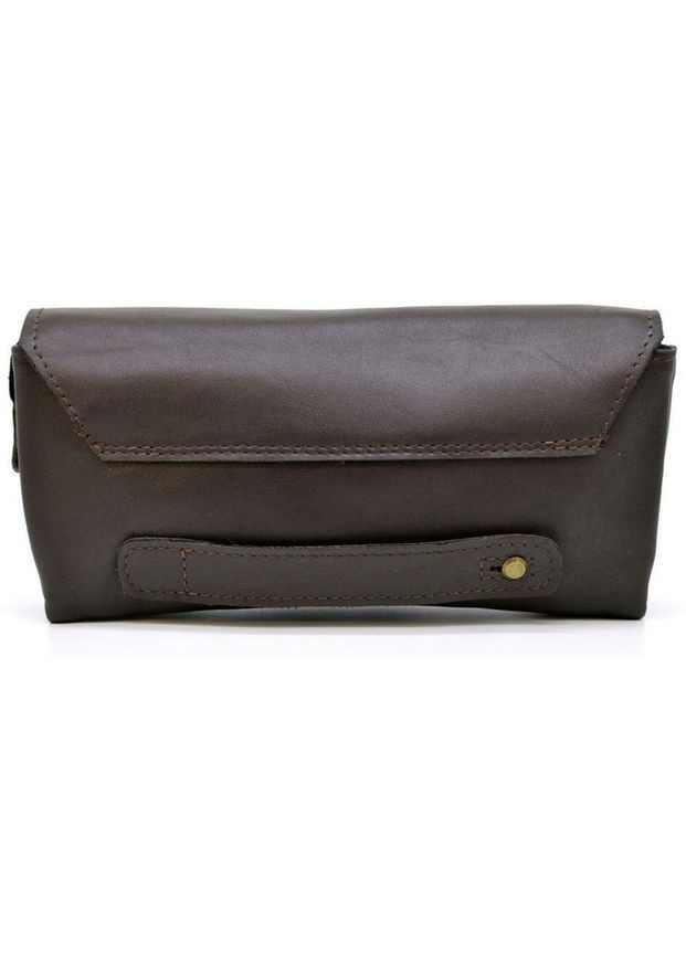 Сумка клатч через плече з натуральної шкіри чоловіча Коричневий 40172 TARWA (361348762)