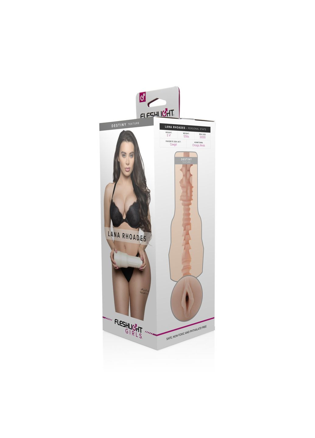 Мастурбатор Girls: Lana Rhoades - Destiny, из слепка вагины, очень нежный Fleshlight (335392146)