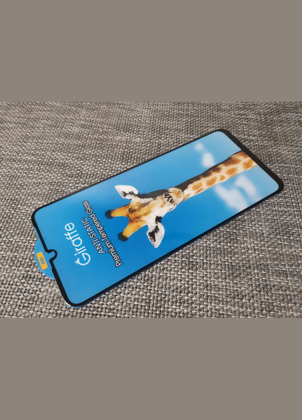 Защитное стекло для Anti-Static для Xiaomi Redmi 13C Full Glue с черной рамкой Giraffe (305066220)