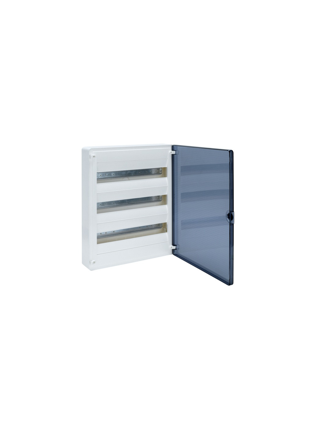 Щиток 54 модульний зовнішній з прозорими дверцятами Golf VS318TD щит пластиковий розподільний накладний (3250) Hager (295038571)