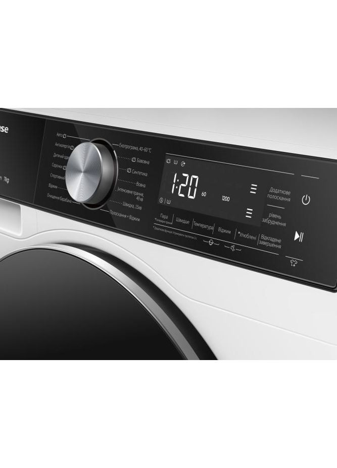 Стиральная машина автоматическая WF5S7041BW/UA (7087414) Hisense (360395987)