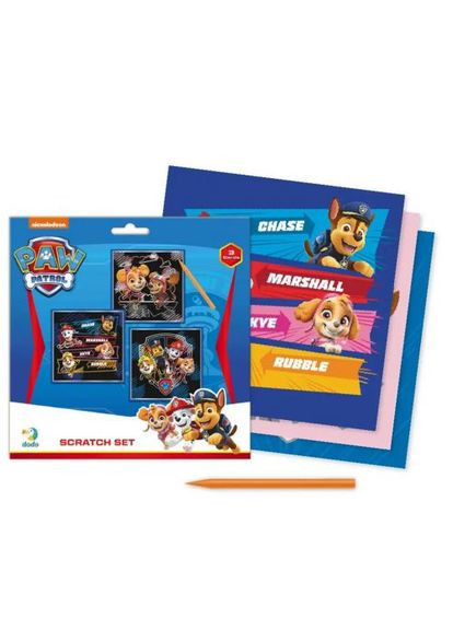 Дитячий набір гравюр "Paw Patrol" (3 картки) Dodo (369728388)