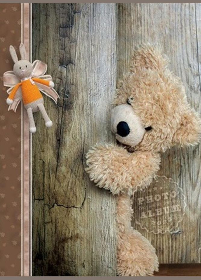 Фотоальбом на 20 самоклеючих аркушів 22х32 см (20sheet S22x32 Bear) UFO (329426099)