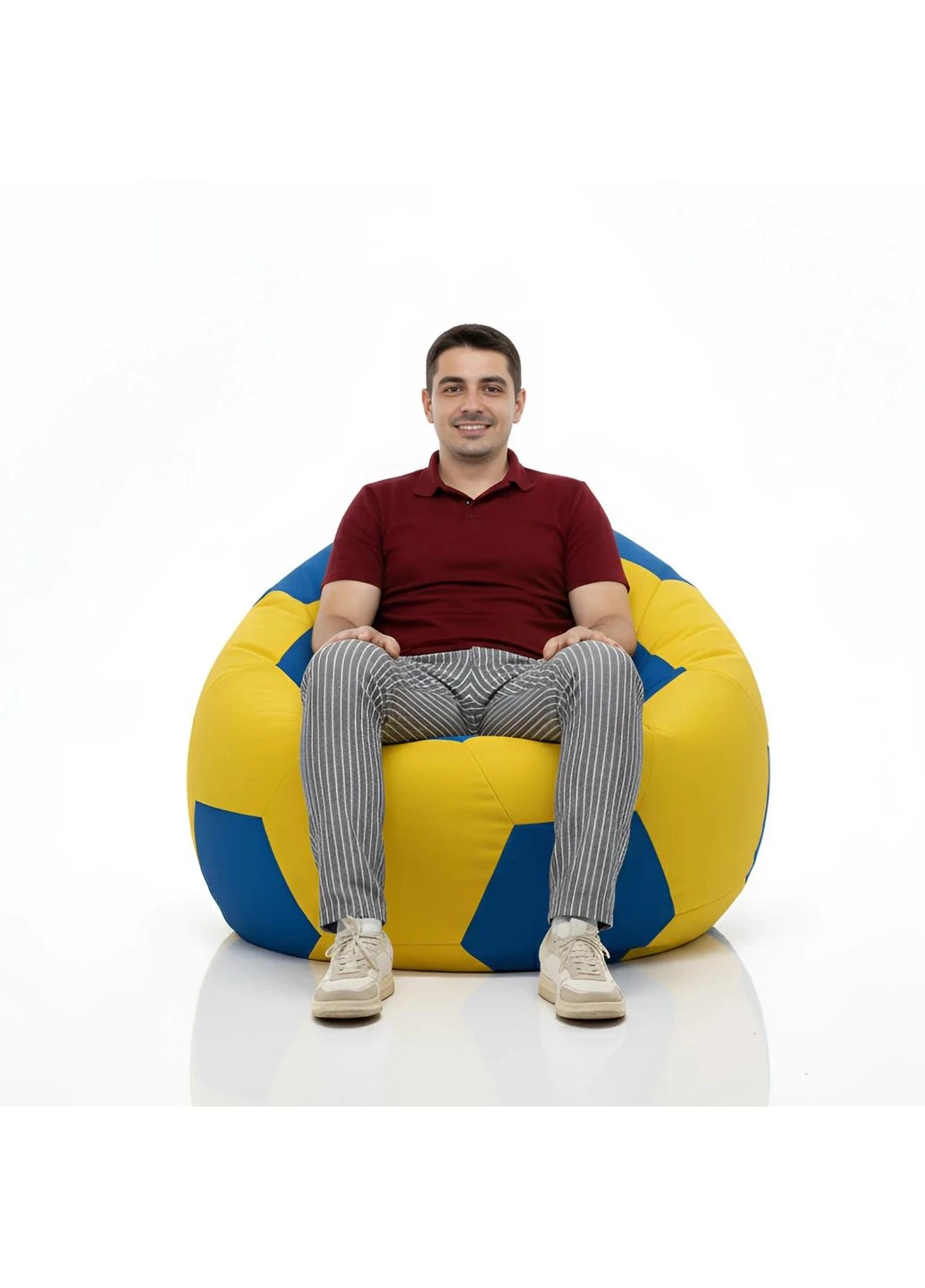 Кресло-мяч Oxford XL (125 см) Комбинированный MrBean М'яч XL (403254343)