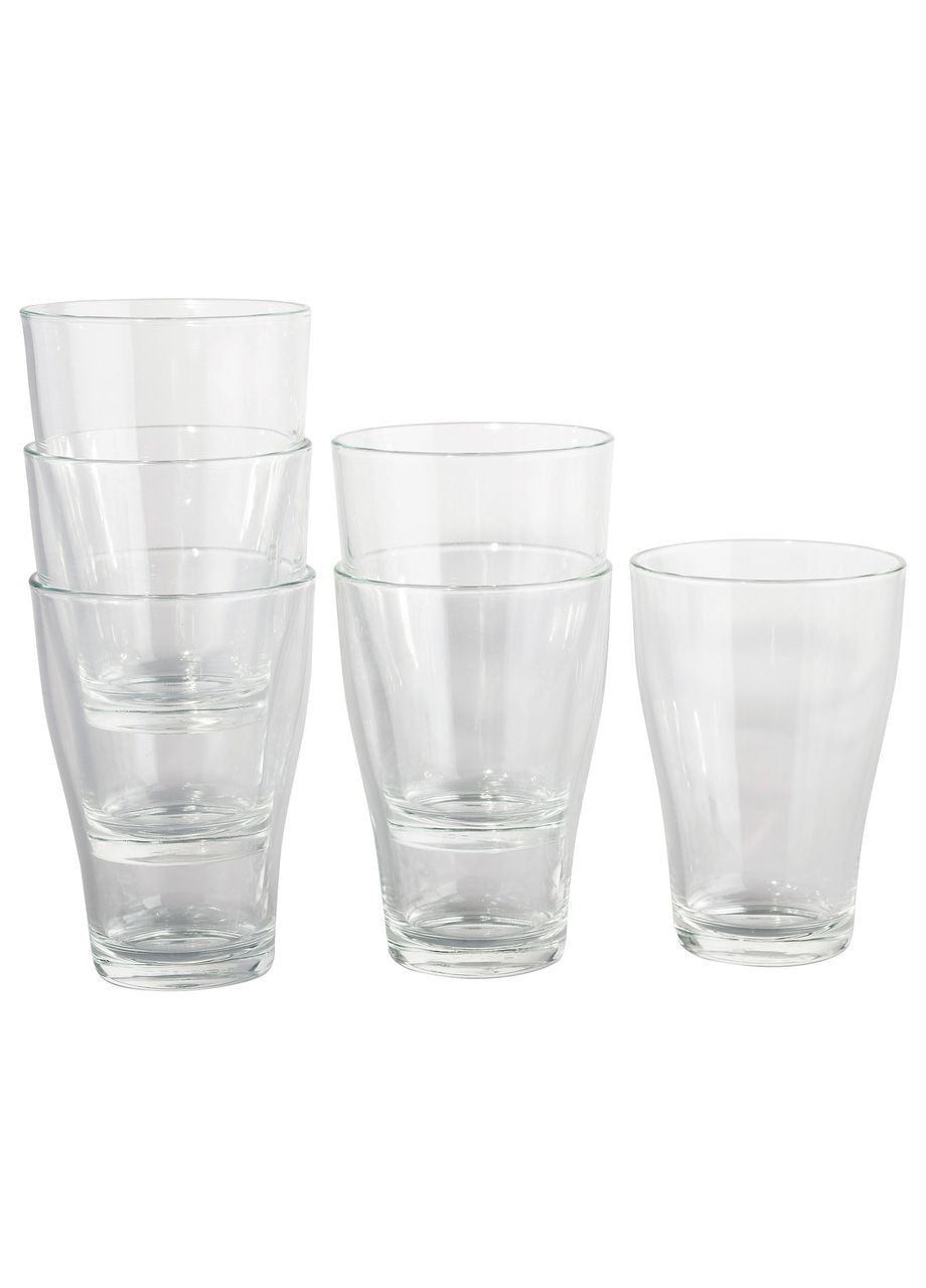 Склянки, 300 мл, 6 шт, прозоре скло,, ІКЕА, Ä IKEA (289370720)