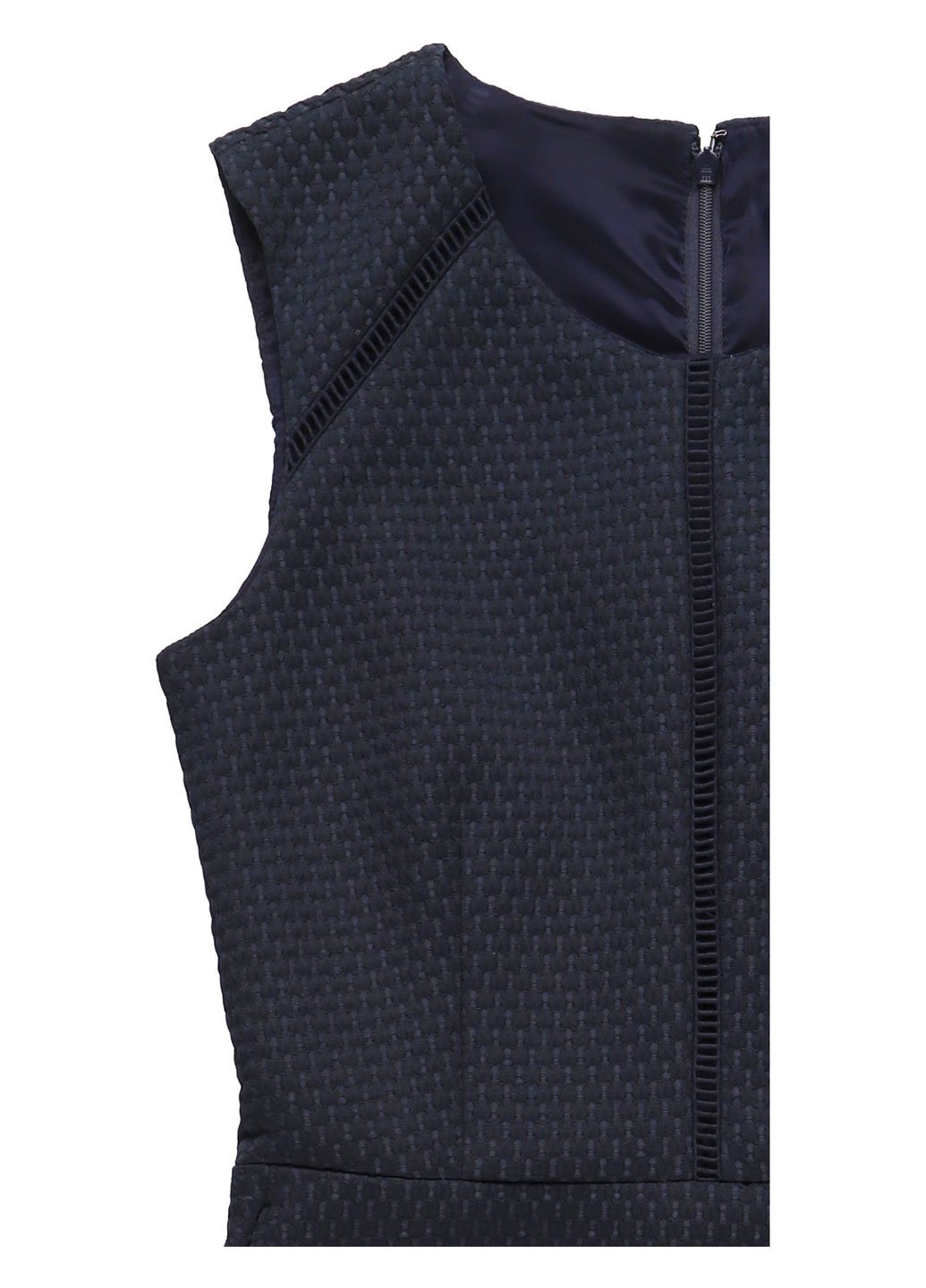 Темно-синее кэжуал платье J.Crew однотонное