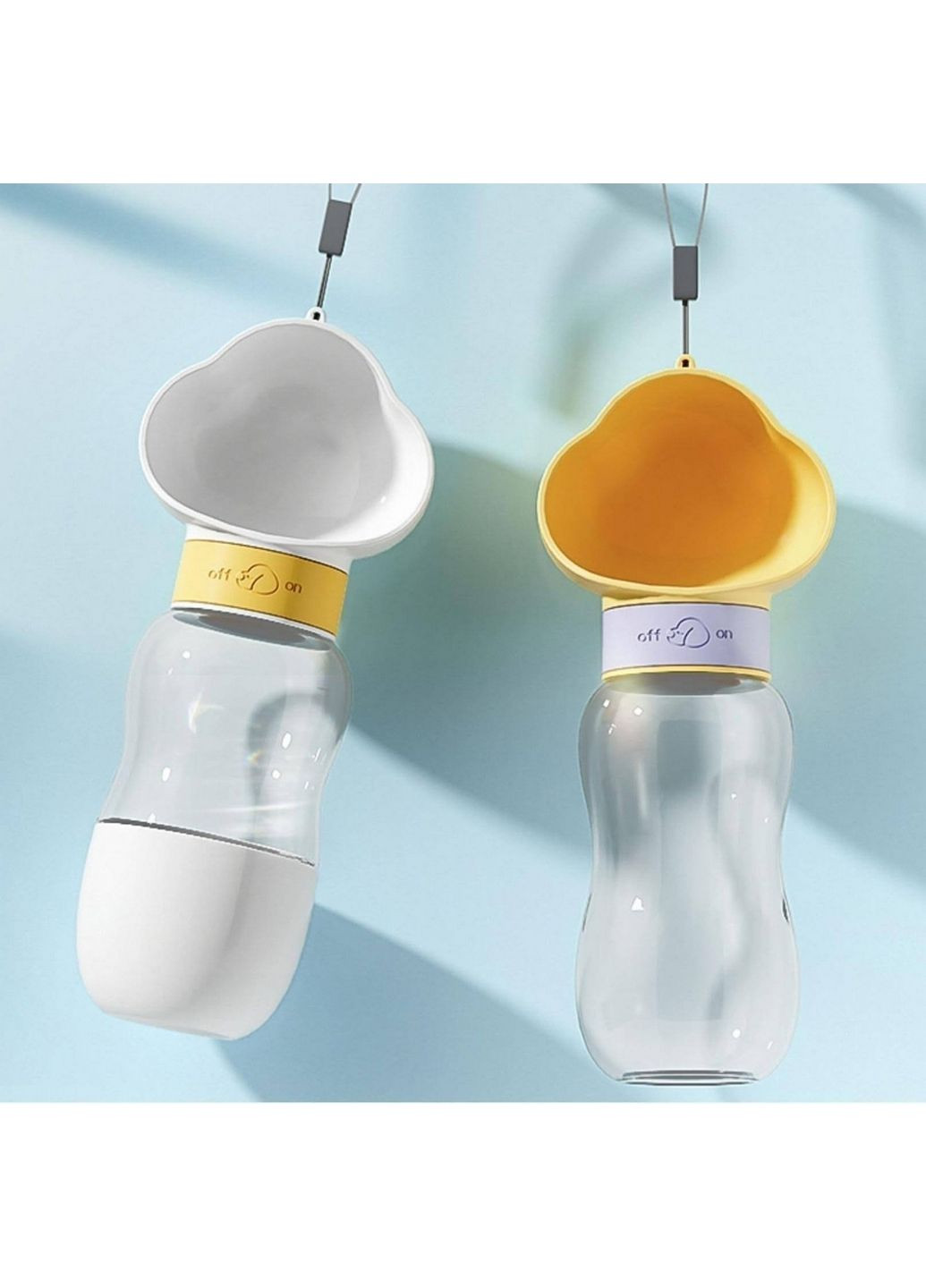 Бутылка-поилка для собак и кошек Foot, 600 мл Semi Line (293420345)