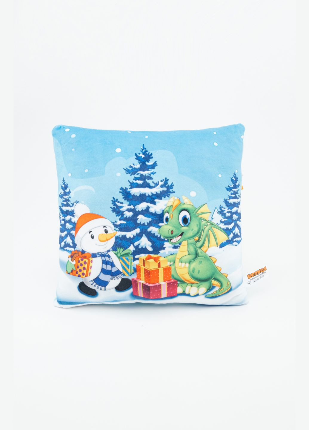 Подушка Дракоша колір різнокольоровий CB-00235345 Копиця (314889952)