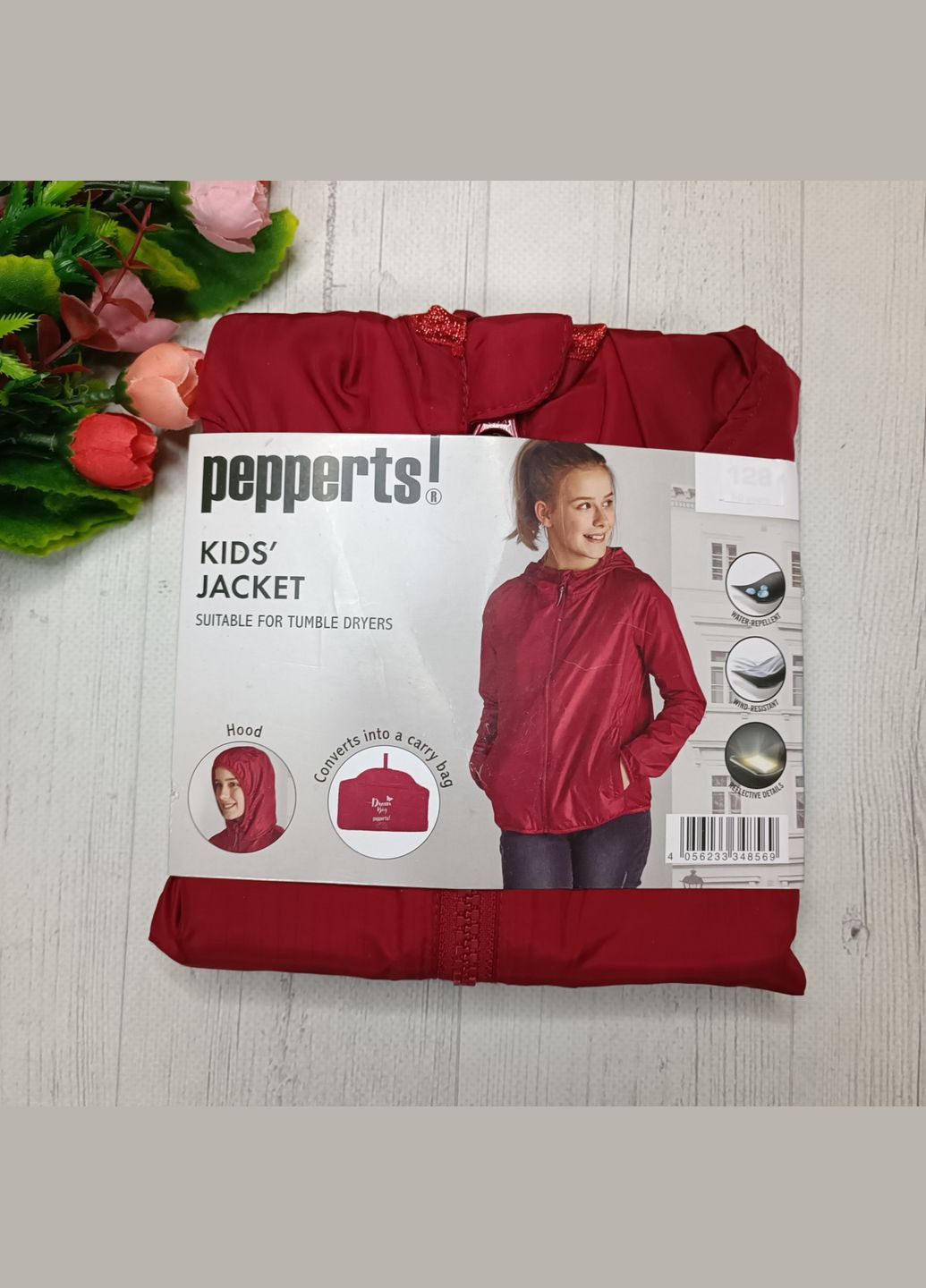 Куртка-дождевик для девочки Pepperts (285814690)