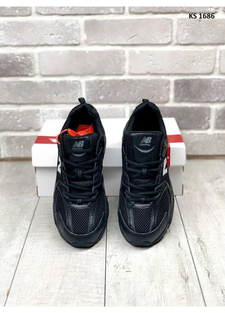 Комбіновані Осінні кросівки чоловічі new balance 530 abzorb нью беланс 530 No Brand