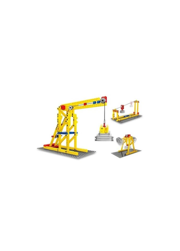 Конструктор STEM Силовий кран (WNG-3901) Wange (281426176)