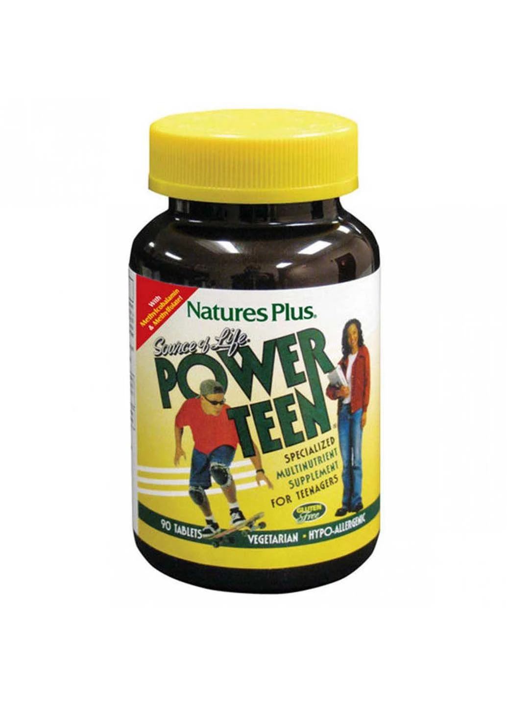Вітамінно-мінеральний комплекс Source of Life Power Teen 90 Tabs Nature's Plus (301861891)