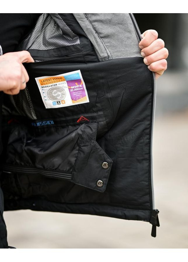 Чорна зимня зимняя курточка ruissiqi blac No Brand