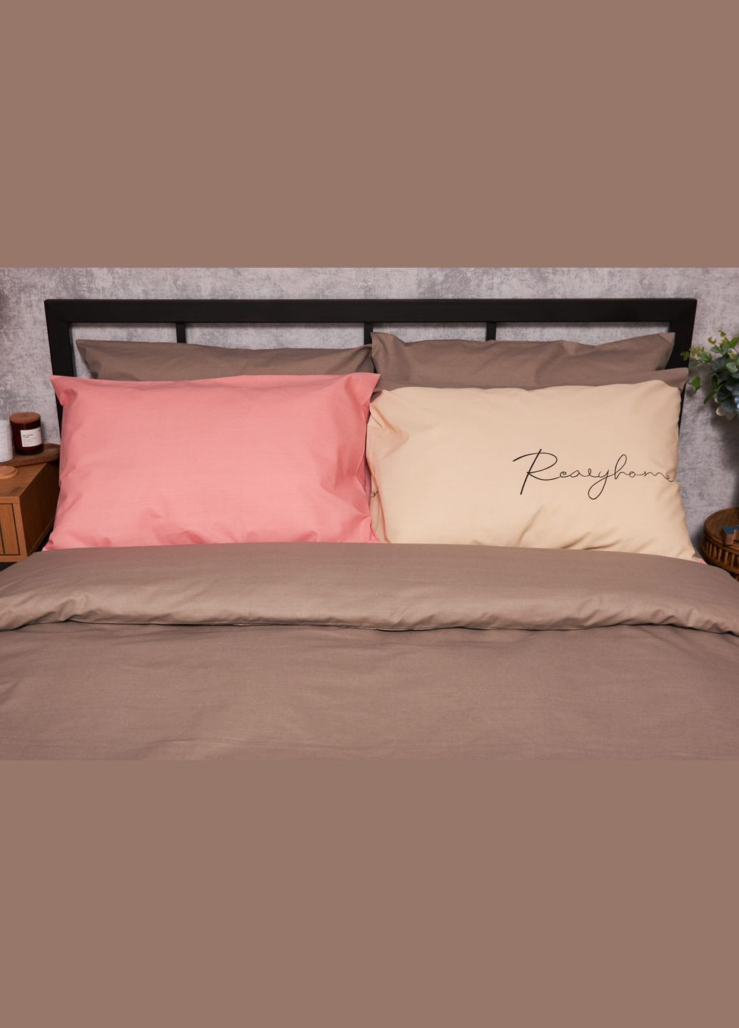 Комплект постельного белья Бязь Gold Люкс семейный 143х210х2 наволочки 4х50х70 (MS-820003353) Moon&Star Honeydew (288043524)