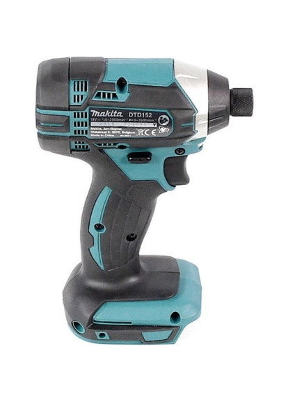 Аккумуляторный ударный Электрогайковерт DTD152Z LXT (18В, 165Нм, 1/4") без АКБ и зарядного устройства (4262) Makita (295033465)