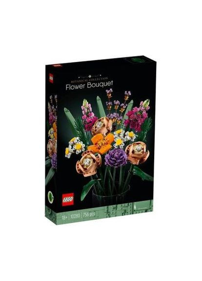 Конструктор Icons Botanical Collection Flower Bouquet 756 деталей, від 18 років (10280) Lego (369941939)