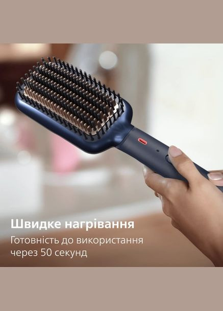 Щетка-выпрямитель для волос BHH885/00 Philips (336954656)