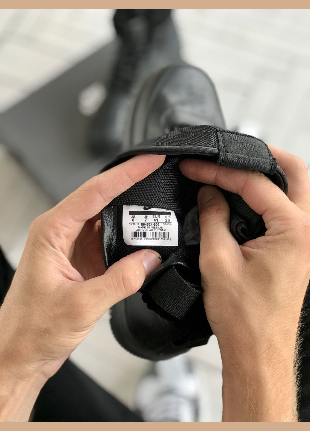 Черные всесезонные кроссовки мужские nike air force 1 sf black | найк аир форс 1 сф черные No Brand