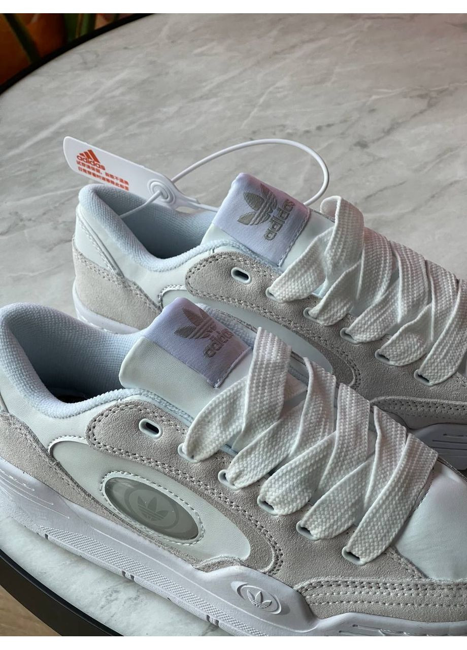Кроссовки женские и мужские Adidas ADI2000 X 'Grey White' | Адидас АДИ 2000 серые No Brand серые демисезоны (355339590)