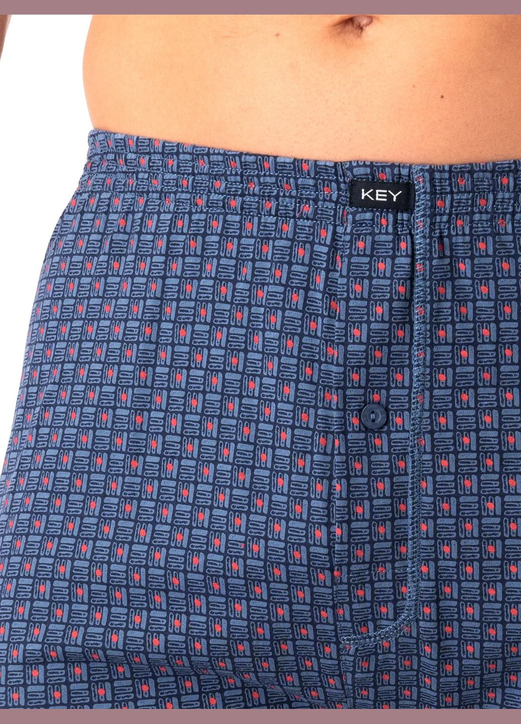 Мужские семейные трусы боксеры Key (323580214)