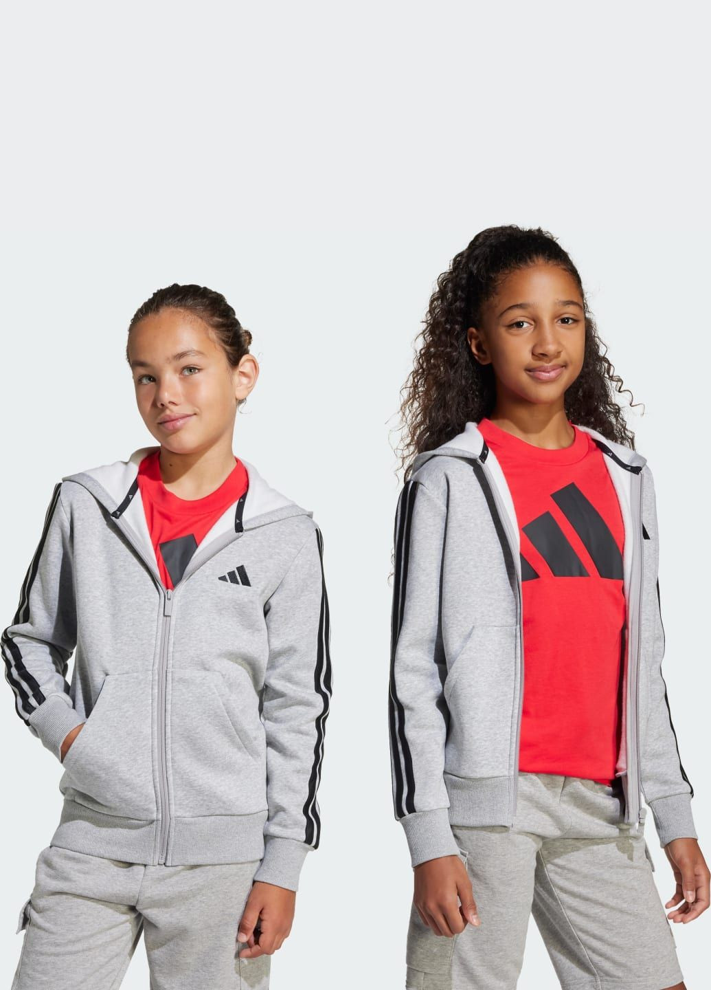 Толстовка Essentials Full-Zip Kids adidas