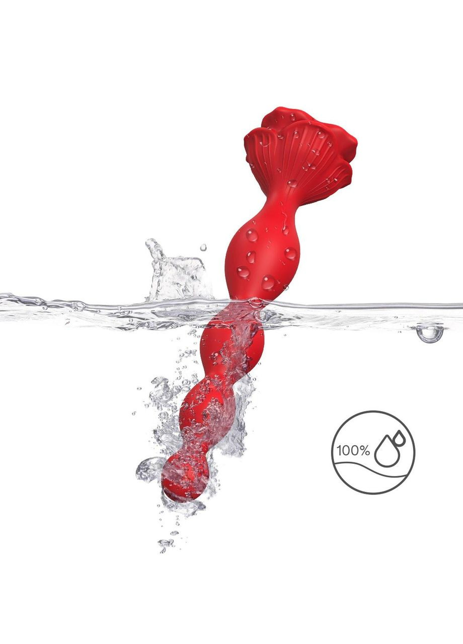 Анальный стимулятор — Rosestick Red, 9 Vibration Functions Drive 19,5 cm LyBaile (335863045)