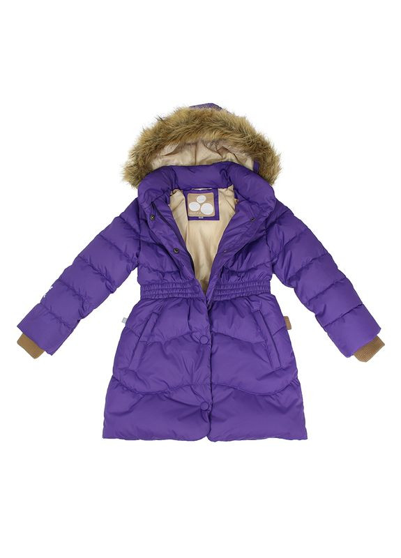 Фиолетовая пальто-пуховик grace 1, р.122, фиолетовый () Huppa 17930155-70053-122