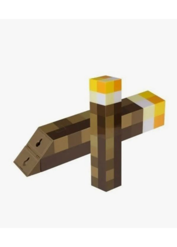 Ночник-светильник игрушка Факел Minecraft Майнкрафт LED на аккумуляторе USB No Brand (362452794)