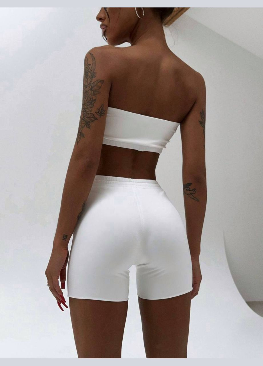 Женский костюм топ+велосипедки Україна (328068644)