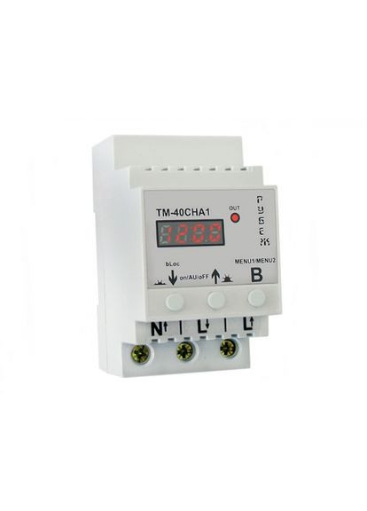 Таймер ТМ-40СНА1 40А астрономічний одноканальний на DIN-рейку, тижневий/добовий 8/62 Rubezh (346086892)