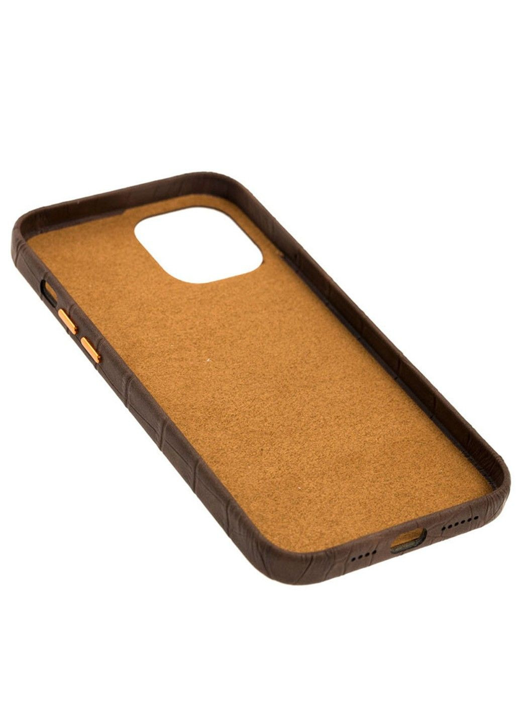 Кожаный чехол Croco Leather для Apple iPhone 12 Pro / 12 (6.1") Epik (292633771)