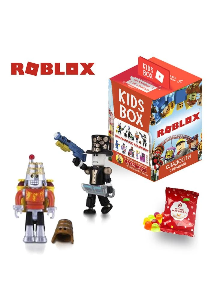 Роблокс Roblox Свитбокс Кидсбокс коллекционная фигурка Роблокс мармелад и игрушка Конфітрейд (378559547)