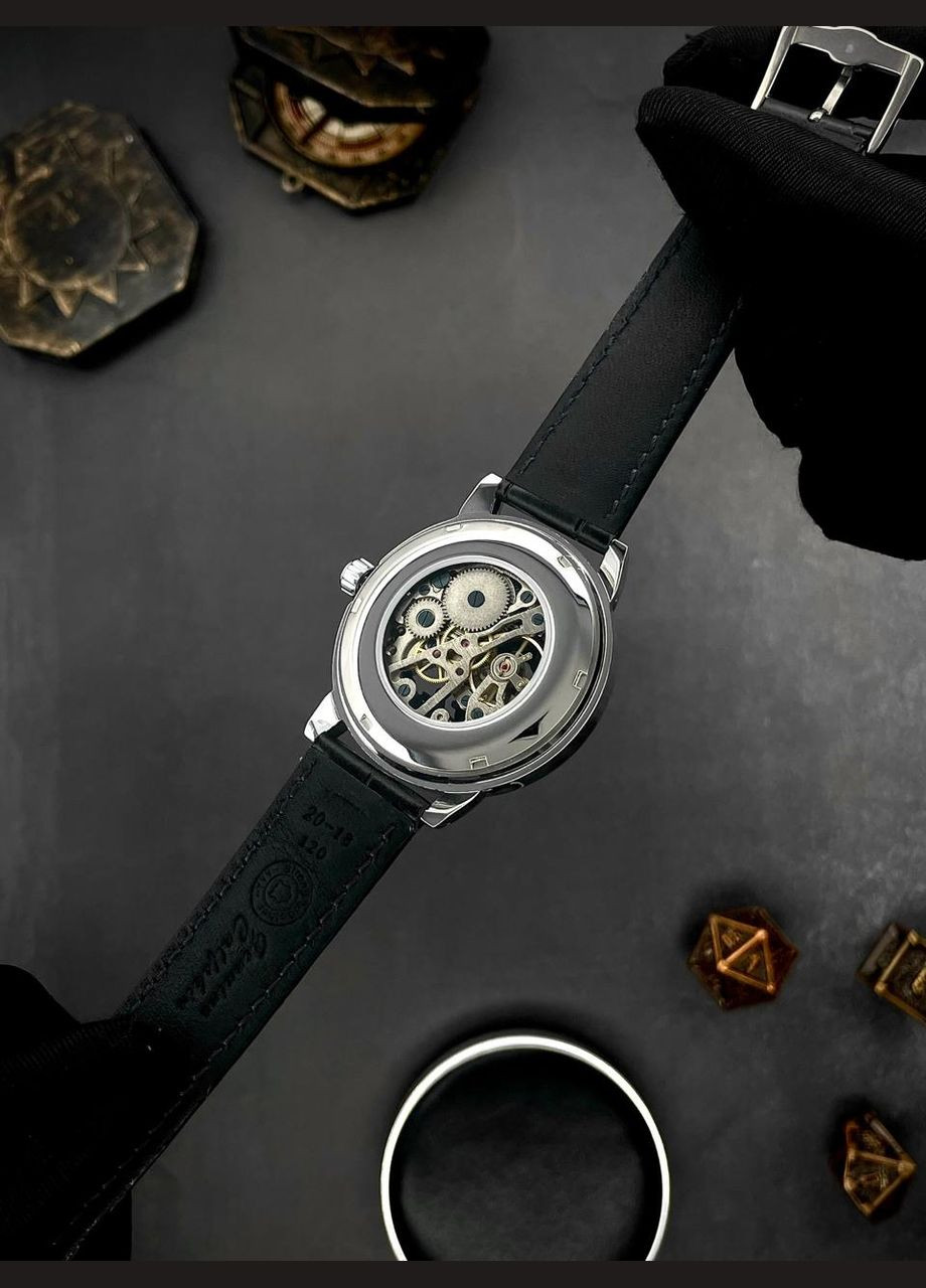 Годинник 022SIBK Mechanic Де би не був Silver-Black. Awarder (341675674)