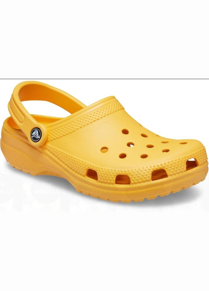 Желтые classic orange m4-w6 Crocs