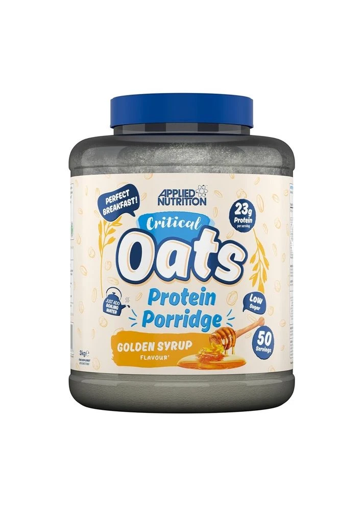 Заменитель питания Critical Oats, 3 кг - Золотой сироп Applied Nutrition (337345837)