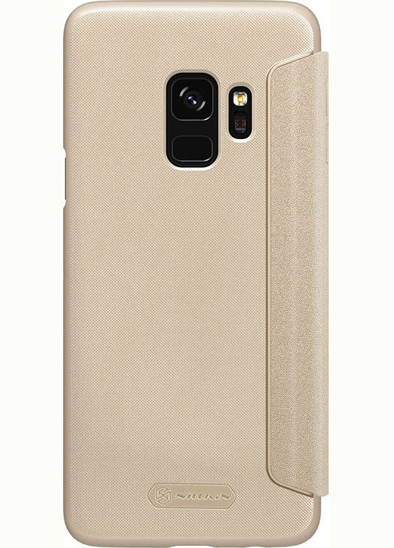Чехол-книжка Sparkle Leather Case Samsung Galaxy S9 Gold Nillkin (301781393)