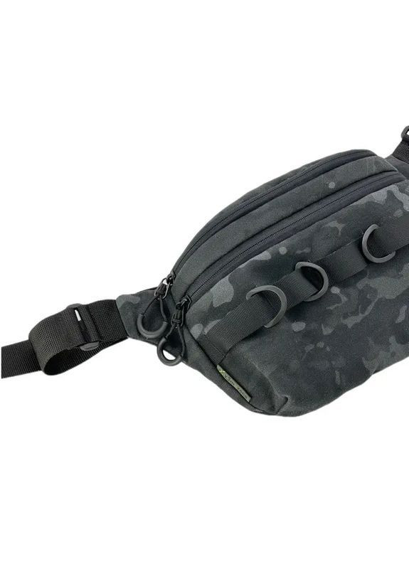 Чоловіча сумка бананка на пояс WolfPack, з кріпленням під доп спорядження. Чоловіча текстильна сумка на пояс. HardKIT 8227223-НК (370239995)