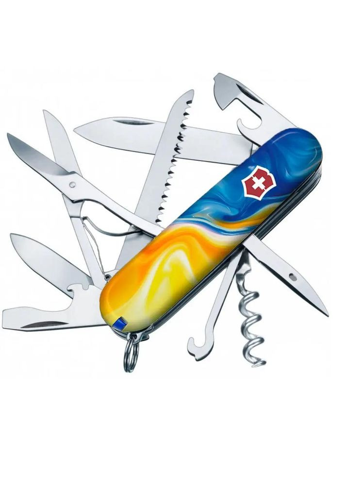 Нож Huntsman Ukraine. Желтые краски Victorinox (316446119)