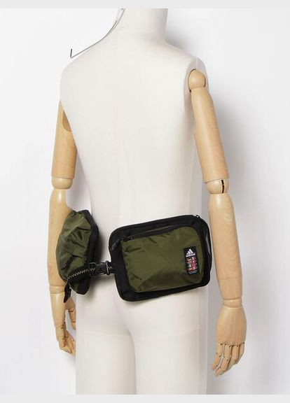 Поясна сумка на пояс плече бананка adidas explorer primegreen waist bag (278643951)
